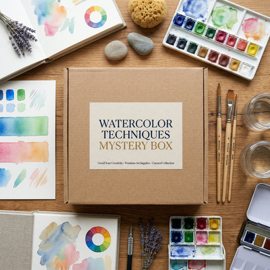 Watercolor Techniques Mystery Box