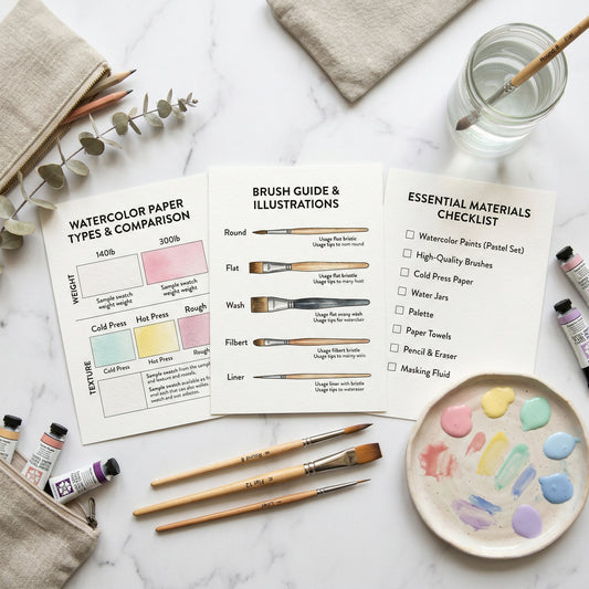Watercolor Essentials Toolkit