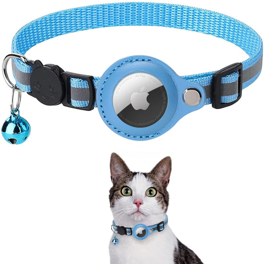 AirTag Cat Collar (BLUE)