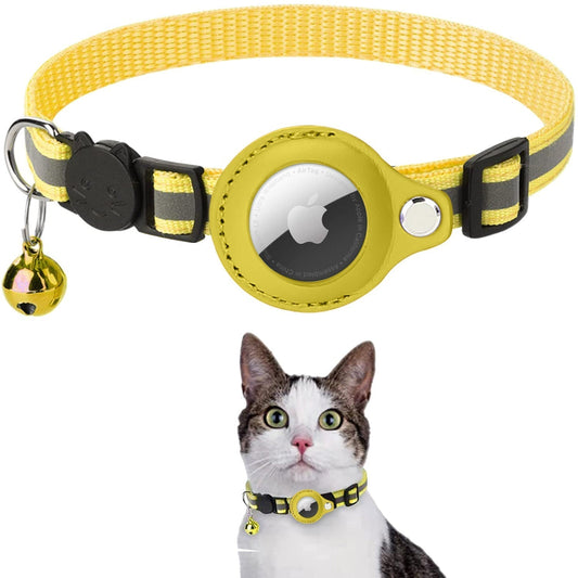 AirTag Cat Collar (YELLOW)