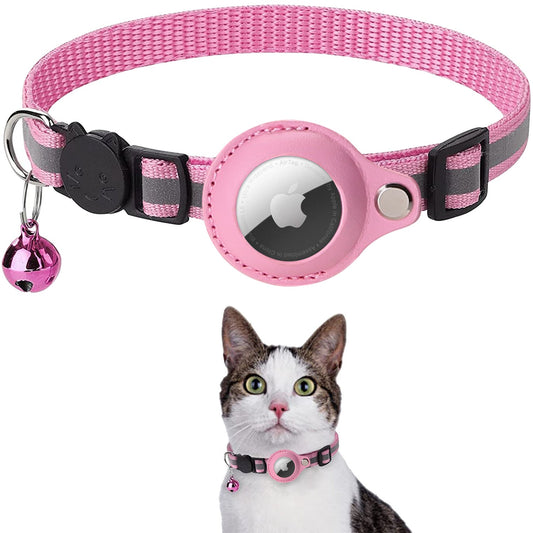 AirTag Cat Collar (PINK)