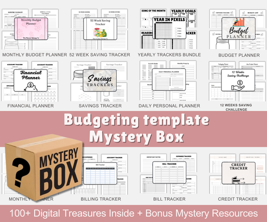 Budgeting Template Mystery Box