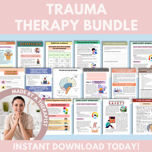 Trauma Therapy Bundle ( TODAY)