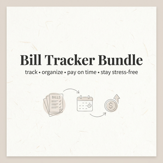 Bill Tracker Bundle