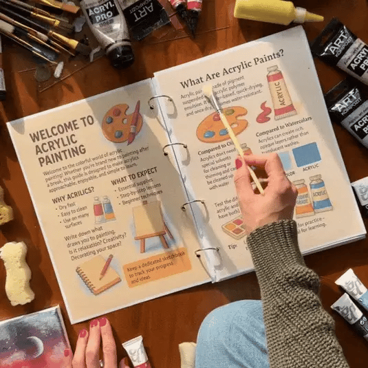 1000+ Acrylic Painting Guide